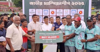 জাতীয় চ্যাম্পিয়নশিপ ফুটবলে নীলফামারী চ্যাম্পিয়ন