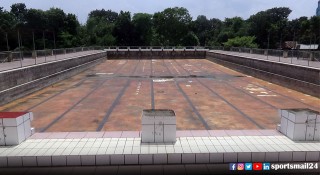 নানা সমস্যায় দীর্ঘ ‌দিন ধরে বন্ধ রাজবাড়ীর সুইমিং পুল