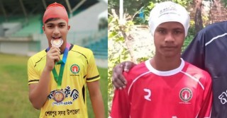 আঞ্চলিক পর্যায়ে দুই উদীয়মান সাঁতারু রাকিব ও রিয়াজ