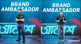 আকাশের ব্র্যান্ড অ্যাম্বাসেডর হলেন রিয়াদ-মুশফিক