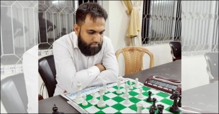 শেরপুরে ডিএসএ দাবা প্রতিযোগিতায় অপরাজিত চ্যাম্পিয়ন রউফ আজিজ