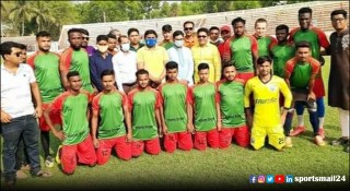 সাতক্ষীরায় মুজিববর্ষ ডিসি কাপ ফুটবলে শ্যামনগরের জয়