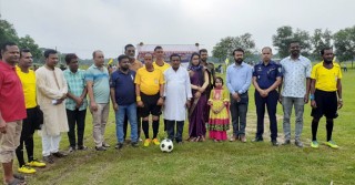 শায়েস্তাগঞ্জে বঙ্গবন্ধু গোল্ডকাপ ফুটবল টুর্নামেন্টের উদ্বোধন