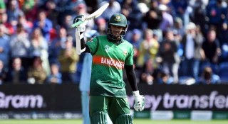বিশ্বকাপের মঞ্চে সাকিবের প্রথম শতক