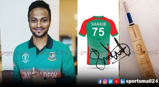 ভক্তদের স্বাক্ষরকৃত ব্যাট ও টি-শার্ট দেবেন সাকিব