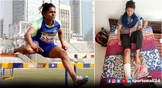 ট্র্যাকেই লুটিয়ে পড়লেন সুমিতা রানী