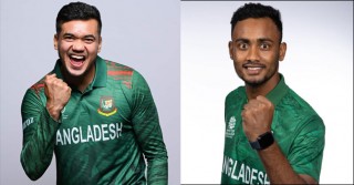 তাসকিন-শরিফুলের ব্যাটে অলআউটের লজ্জা থেকে বাঁচলো বাংলাদেশ