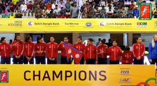 বঙ্গমাতা মহিলা ভলিবলে চ্যাম্পিয়ন নেপাল, বাংলাদেশ চতুর্থ
