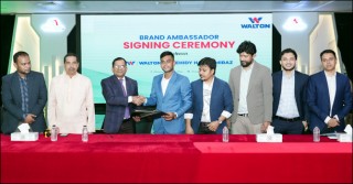 আবারও ওয়ালটনের ব্র্যান্ড অ্যাম্বাসেডর মেহেদী মিরাজ