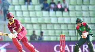 এবার হেসে খেলে জিতলো ওয়েস্ট ইন্ডিজ