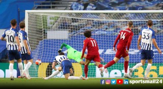 সালাহ’র দ্রুততম সেঞ্চুরিতে লিভারপুলের সহজ জয়