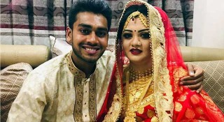 বিয়ের পর দোয়া চাইলেন মিরাজ