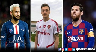 ওজিলের স্বপ্নের একাদশে নেই মেসি-নেইমার