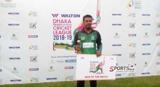 রকিবুলের দুর্দান্ত ব্যাটিংয়ে মোহামেডানের টানা দ্বিতীয় জয়