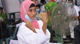 তায়কোয়ানডোতে প্রথম স্বর্ণ রুমার