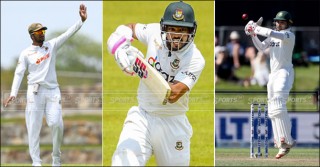 টেস্ট র‍্যাঙ্কিংয়ে সোহান-শান্তর উন্নতি, পেছালেন সাকিব