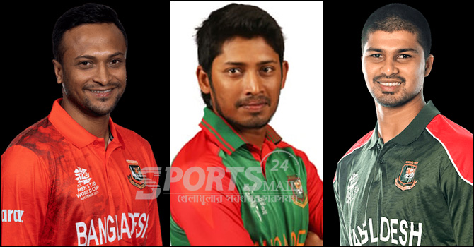 সাকিব-বিজয়-সোহানকে শাস্তি দিলো বিসিবি