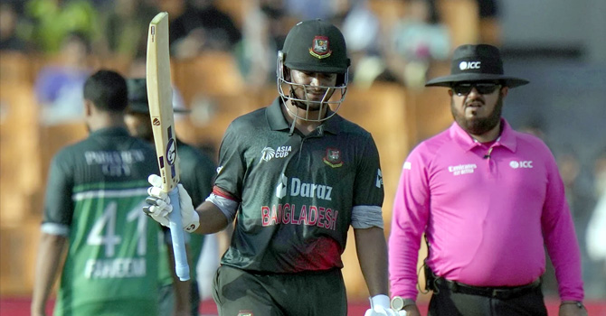 ব্যাটিং ব্যর্থতায় হার দিয়ে সুপার ফোর শুরু করলো বাংলাদেশ