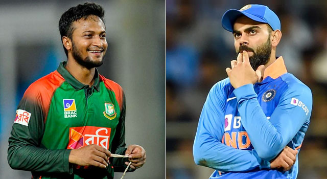 ভারতীয় ক্রিকেটারের টি-টোয়েন্টি একাদশে সাকিব, নেই কোহলি