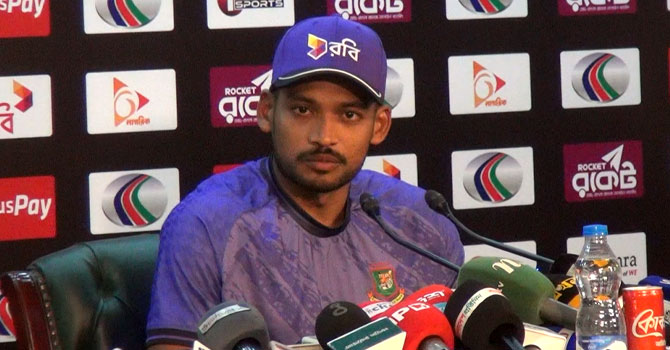 পাকিস্তানের চেয়ে বাংলাদেশের পেস আক্রমণ এগিয়ে রাখছেন শান্ত