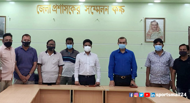 সাতক্ষীরা জেলা প্রশাসকের সাথে সাজেক্রীসের সৌজন্য সাক্ষাৎ