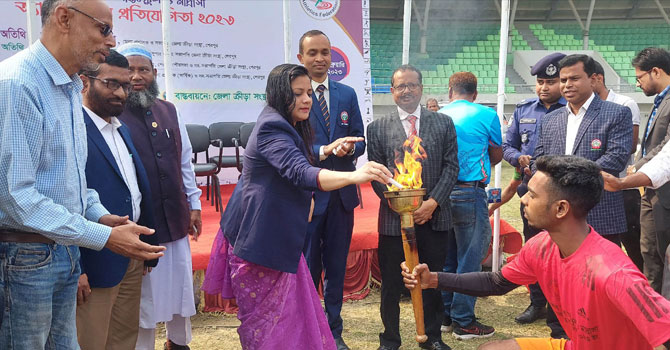 শেরপুরে প্রথমবার শেখ কামাল আন্তঃস্কুল-মাদ্রাসা অ্যাথলেটিক্স