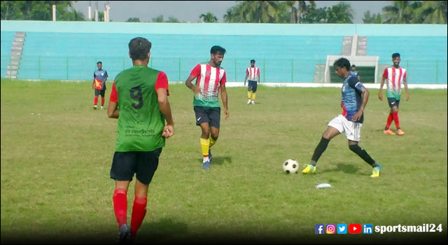 শেখ কামালের জন্মদিনে শেরপুরে দুই জেলার ফুটবল লড়াই