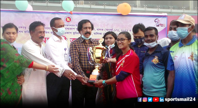 বঙ্গবন্ধু ও বঙ্গমাতা গোল্ডকাপে শেরপুর সদরের বাজিমাত