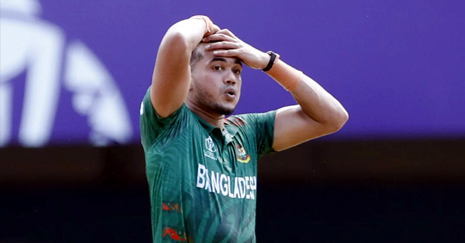 নিউজিল্যান্ডের বিপক্ষে টেস্ট সিরিজে নেই তাসকিন