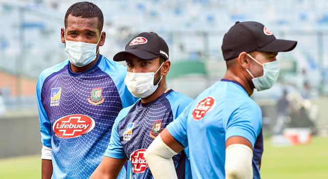 দূষণের মধ্যেই ভারতের বিপক্ষে প্রস্তুত সাকিবহীন বাংলাদেশ
