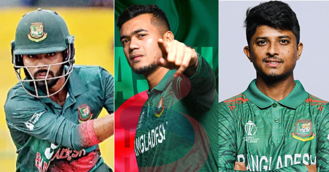 হৃদয়-তাসকিন-মাহেদির টি-টোয়েন্টি র‌্যাংকিংয়ে উন্নতি