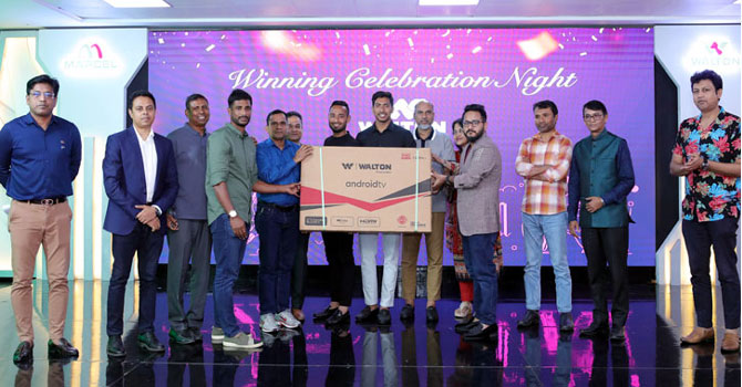 জমকালো আয়োজনে শিরোপা উদযাপন করলো ওয়ালটন সেন্ট্রাল জোন