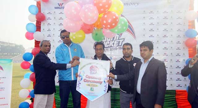 রাজশাহীতে ইয়ুথ ক্রিকেট লিগের উদ্বোধন