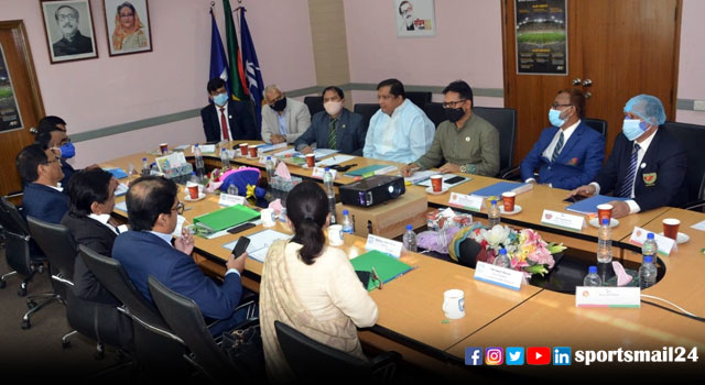 ফুটবল উন্নয়নে ক্রীড়া প্রতিমন্ত্রীর সাথে বৈঠক, খুশি বাফুফে সভাপতি