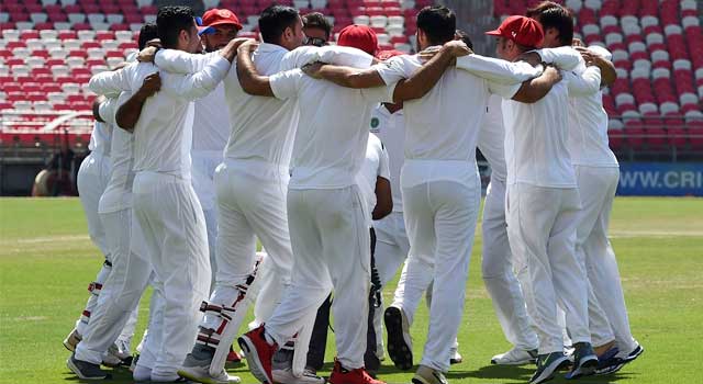 টেস্ট ইতিহাসে আফগানিস্তানের প্রথম জয়ের স্বাদ