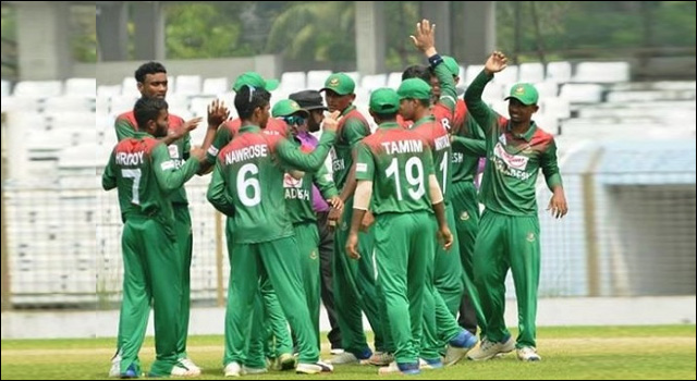 বিশ্বজয়ের পর প্রথম ম্যাচেও জয় পেল বাংলাদেশের যুবারা