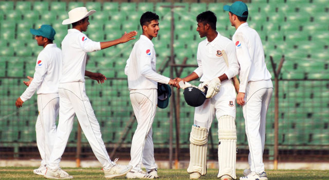 পাকিস্তানকে গুঁড়িয়ে দিয়ে সিরিজ শুরু টাইগার যুবাদের