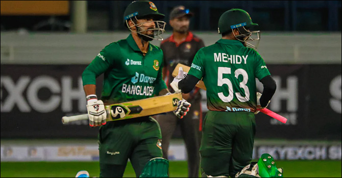 এবার লড়াই করতে পারেনি আমিরাত, সহজেই জিতলো বাংলাদেশ