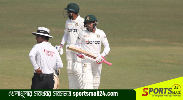 নব্বইয়ে কাটা পড়ে সাকিবের সঙ্গী মুশফিক