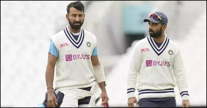 এখনই ভারতীয় দলে রাহানে-পূজারাকে দেখছেন না আকাশ চোপড়া