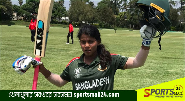 বিশ্বকাপ বাছাইপর্বে সেঞ্চুরি হাঁকালেন সুপ্তা