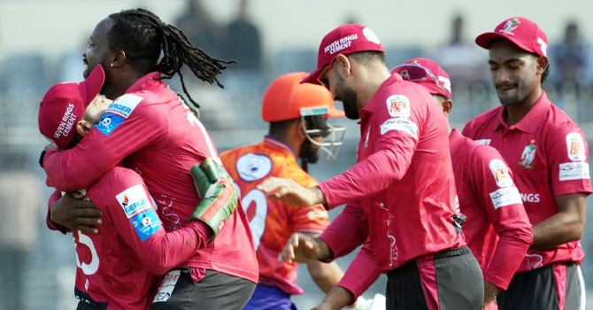 Barishal thrash Rajshahi to begin title-defense in style