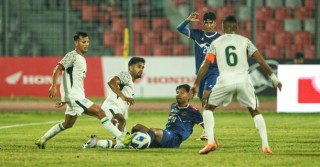 Bangladesh play 2-2 draw with Nepal despite Hamza's brace