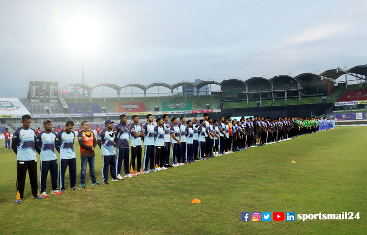 ম্যারাডোনার সম্মানে মিরপুরে এক মিনিট নীরবতা পালন